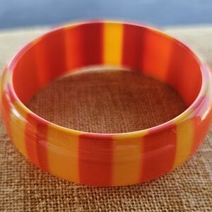 VTG LOLLIPOP Lucite Bangle Bracelet